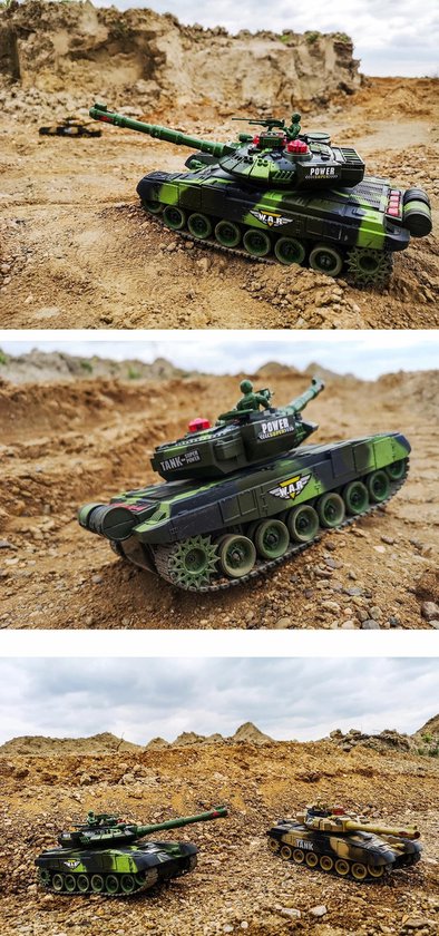 Set De 2 Tanks Radiocommandés Protocol Dueling Tanks Avec Boîte Et Accessoires