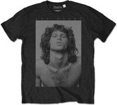 The Doors - Jim Beads Boyfriend Heren T-shirt - M - Zwart