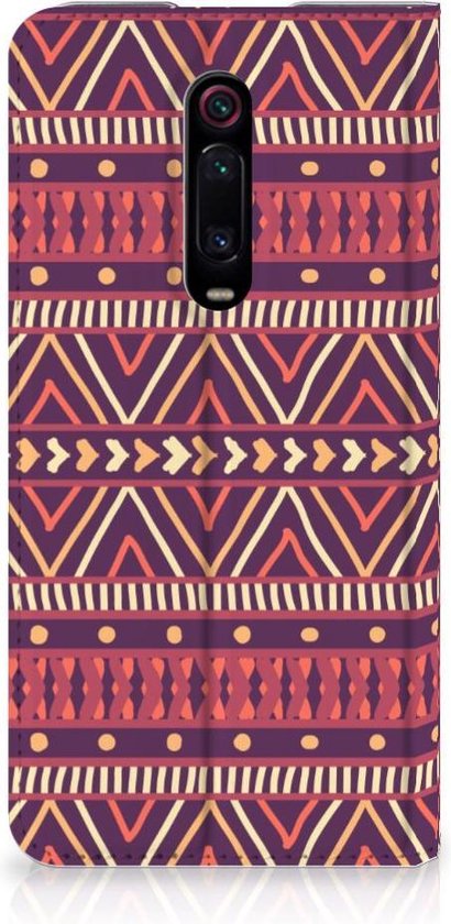 Coque Xiaomi Mi 9T Pro avec Aimant Aztec Purple