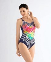 Amoena Dominica Badpak 71211 Blauw - maat 44B