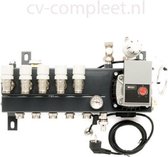 VTE Slim vloerverwarming verdeler 7 groepen met Wilo A-Labelpomp