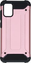 iMoshion Rugged Xtreme Backcover Samsung Galaxy A71 hoesje - Rosé Goud