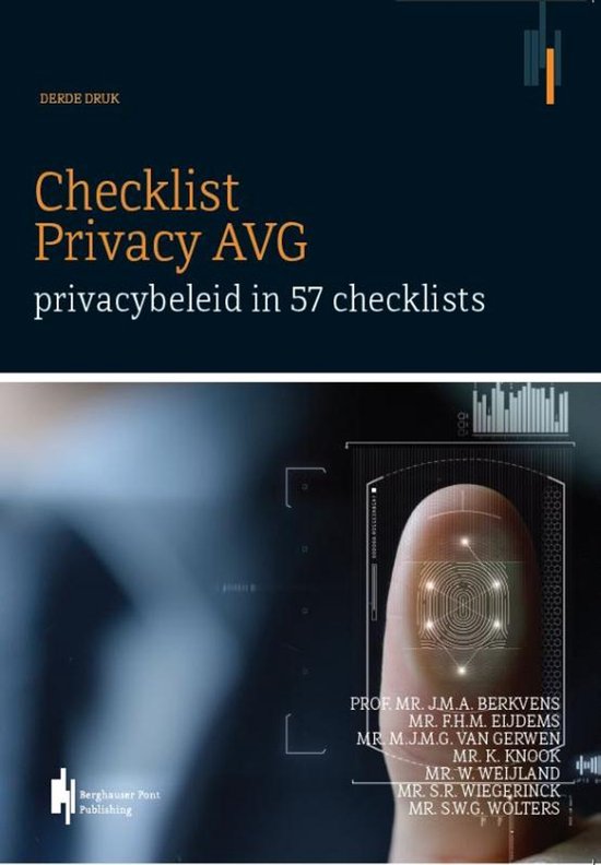 Checklist Privacy AVG - cover