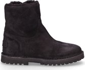 Ankle Boot Wool Lining Waxed Suede