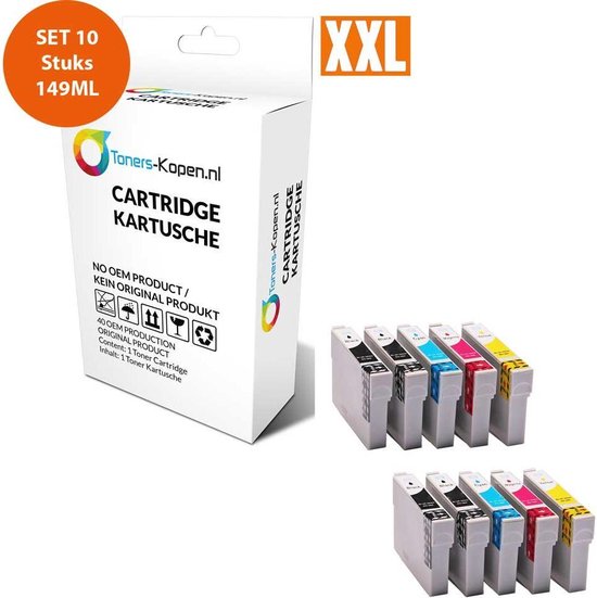 Epson 29XL - Alternatieve Inktcartridges - 10X Multipack - Geschikt voor  Epson | bol.com
