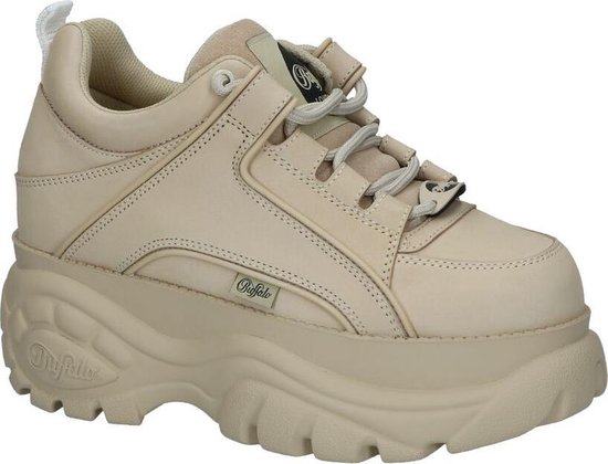 buffalo sneakers beige