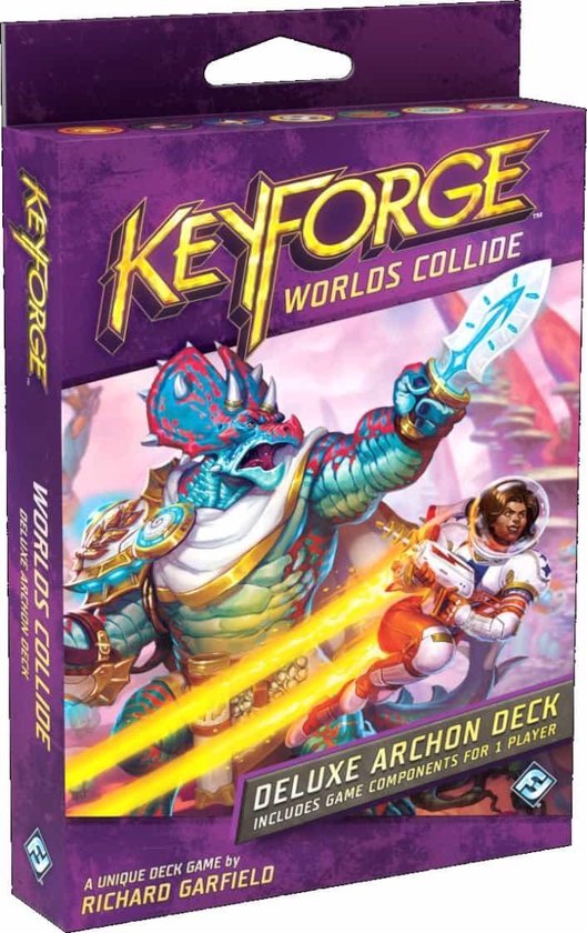 Afbeelding van het spel Keyforge Worlds Collide Deluxe Deck