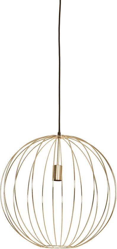 Light & Living Hanglamp Suden - Goud - Ø50cm - Modern - Hanglampen Eetkamer, Slaapkamer, Woonkamer