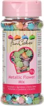 FunCakes Metallic Bloemen Mix 70g