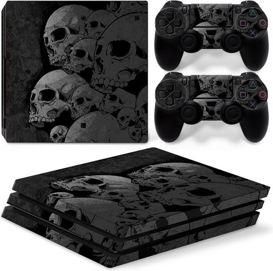 Skull Grey – PS4 Pro skin
