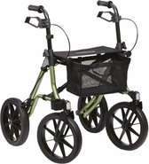 Opvouwbare Rollator DIETZ TAIMA XC outdoor- Groen - Volle banden