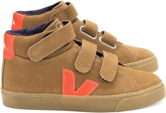 Veja Esplar Mid Suede - Sneakers - Beige - Unisex - Maat 23 | bol.com