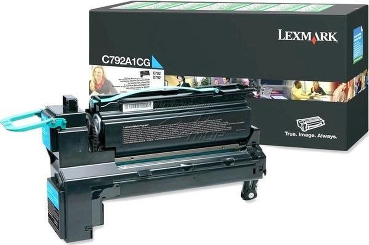 Lexmark C792A1CG Tonercartridge - Cyaan