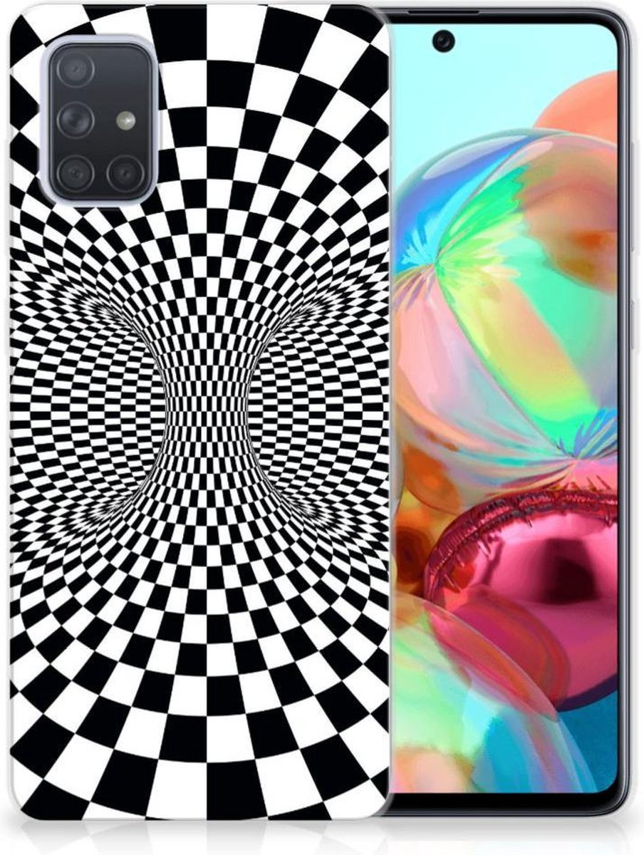 Samsung Galaxy A71 TPU Hoesje Illusie