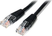 StarTech 15 m Cat5e Gegoten RJ45 UTP Netwerkkabel - Zwart