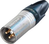 Neutrik NTR-NC3MXX-EMC Xlr Cable Plug 3 N/a Xx/emc-xlr Soldeer Connecties Vernikkeld