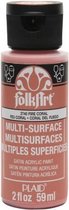 Multi-surface Acrylverf - 2740 Fire Coral - Folkart - 59 ml