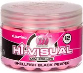 Mainline Washed Out Pop-ups | Pink Shellfish Black Pepper | 12mm
