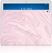 Lenovo Tab P10 Tablet Back Cover Marble Roze