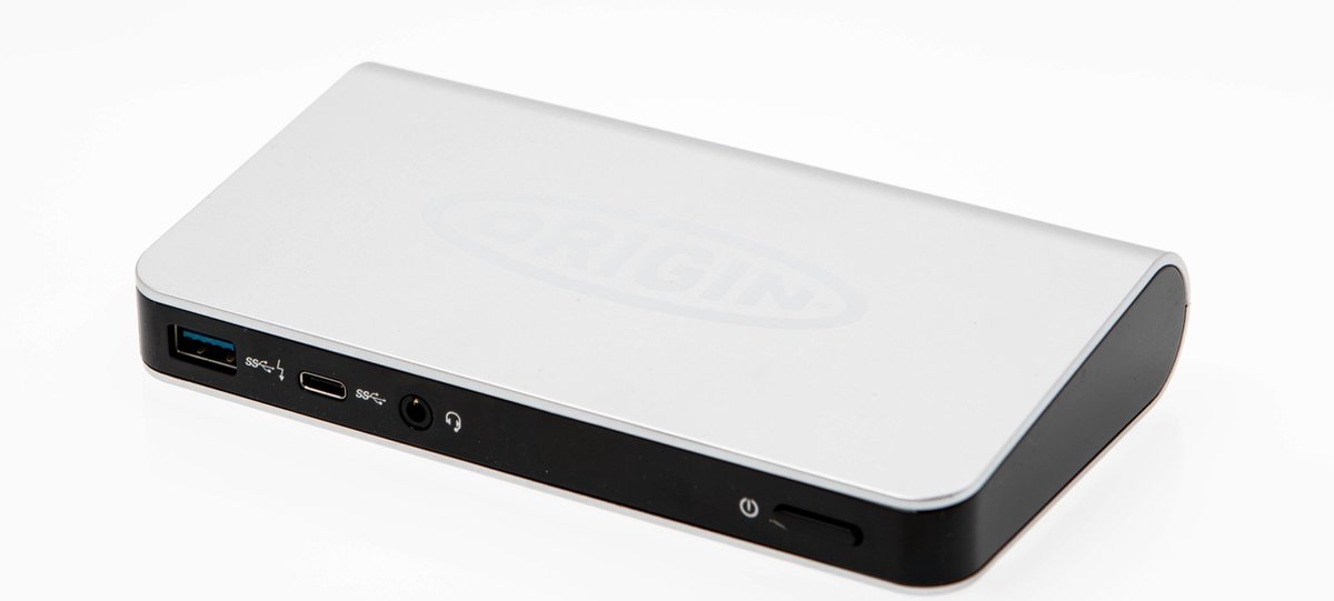 Origin Storage OSDOCK-USBC notebook dock & poortreplicator Docking USB 3.2 Gen 1 (3.1 Gen 1) Type-C Zwart