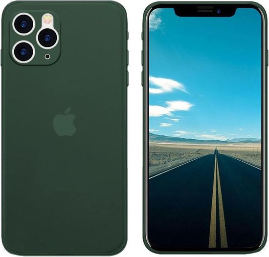 NXE Apple iPhone 11 Pro Hoesje Ultra Dun Hard Case Hoesje Groen | bol.com