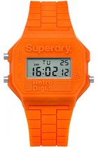Superdry retro digi SYL201O Unisex Quartz horloge
