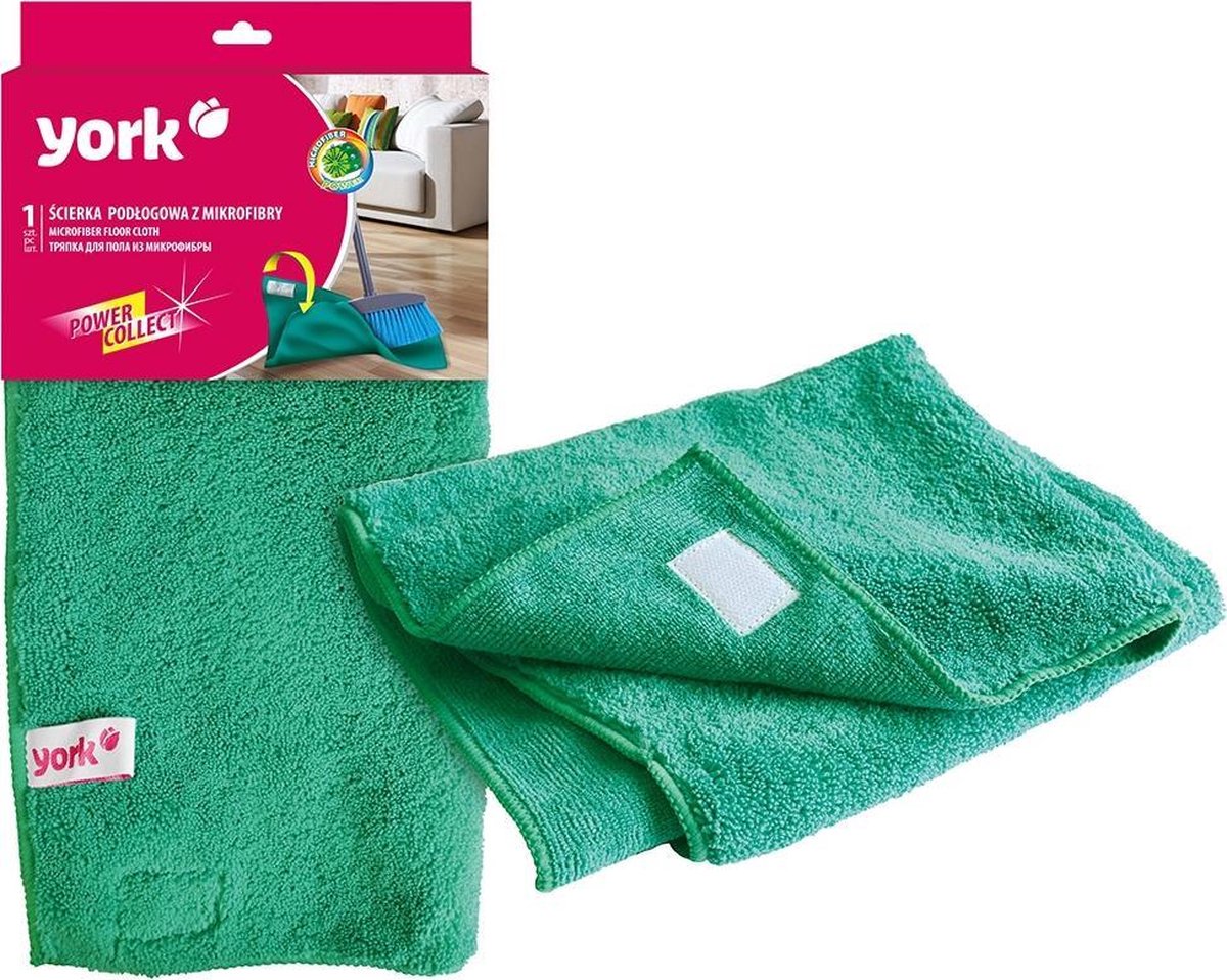 Goedkoopste York - PowerCollect - Bezemdoek microfiber - 50x60cm