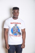 Iron Maiden Heren Tshirt -L- Chicago Mutants Wit