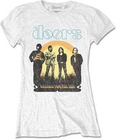 The Doors Dames Tshirt -M- Waiting For The Sun Wit