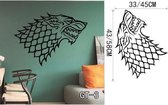 3D Sticker Decoratie 13 stijl Multi-Size Stark Vinyl Decal Game of Thrones Sticker Mode TV Poster Muurstickers woonkamer Woondecoratie Gratis S - GT3 / Large