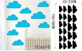 3D Sticker Decoratie Mooi Cloud Muurtattoo Wolken Sticker - Kid Slaapkamer Wanddecoratie Babykamer Decal Muurschildering DIY Home Decor Vinyl - Cloud3 / Small