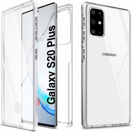Hoesje Geschikt Voor Samsung Galaxy S20 Plus Hoesje 360° TPU 2 in 1 Case  Transparant | bol