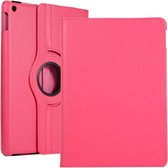 Geschikt voor Apple iPad 10.2 (2019) Hoes Roze Draaibaar