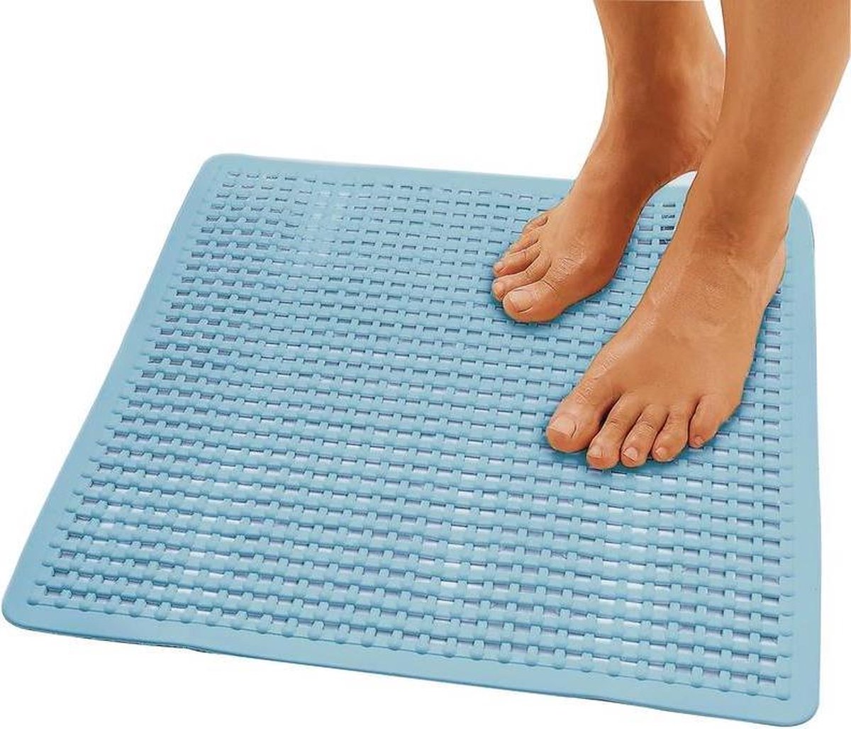 Douchemat 52 x 52 cm wit