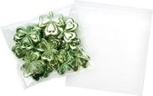 Plastic Zakken 12,7x10,8cm Transparant en Hersluitbaar (100 stuks) | Plastic zak