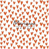 Marianne Design Design Folder - trendy harten
