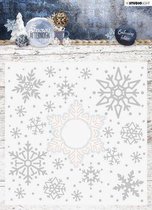 Studio Light Embossing Folder With Die Cut, Snowy Afternoon nr.02 EMBSA02