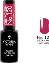 Gellak Victoria Vynn™ Gel Nagellak - Salon Gel Polish Color 120 - 8 ml. - Electric Wine