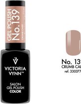 Gellak Victoria Vynn™ Gel Nagellak - Salon Gel Polish Color 139 - 8 ml. - Crumb Cake