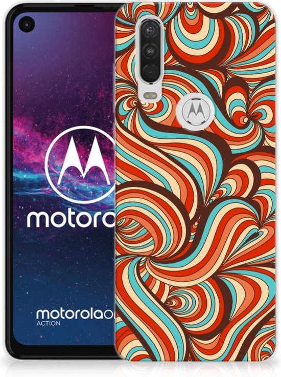Lyrisch Signaal Denk vooruit Hoesje maken Motorola One Action Retro | bol.com