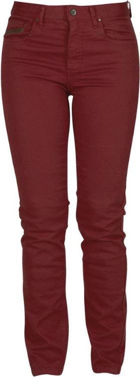 Furygan Paola Brick Red Motorcycle Jeans 36