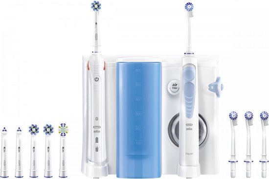 Oral-B Smart 5000 + Oxyjet Monddouche - Elektrische Tandenborstel |