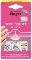 Fing'Rs All In 1 - French Manicure - Nagellak