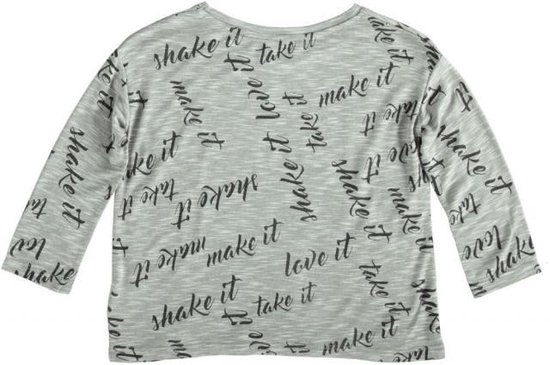 Geisha kort wijd zacht soepel shirt 3/4 mouw army - Maat 176 | bol.com