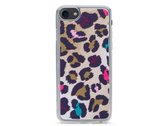 Apple iPhone SE (2020) Hoesje - My Style - Magneta Serie - TPU Backcover - Colorful Leopard - Hoesje Geschikt Voor Apple iPhone SE (2020)