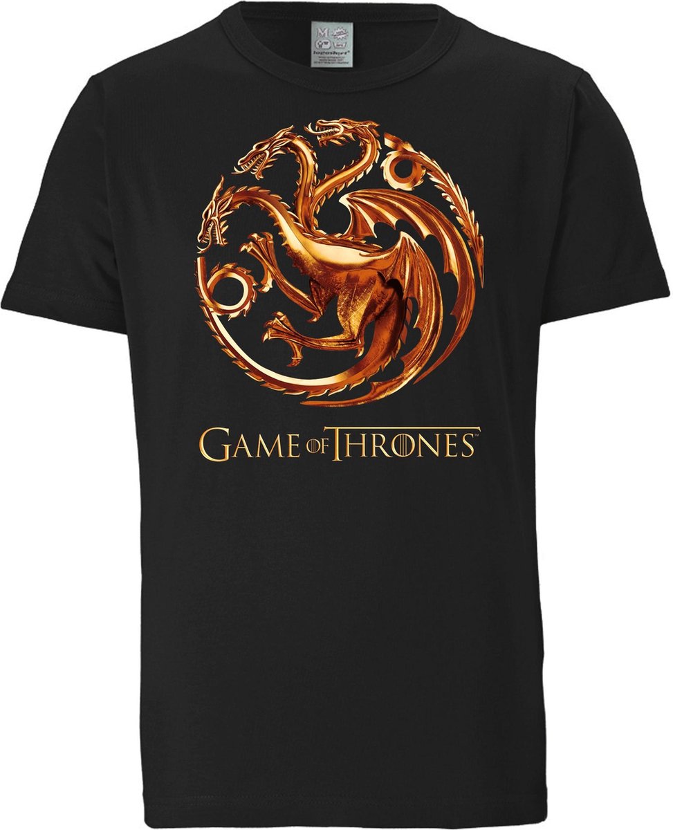 Game Of Thrones - Targaryen Dragons - Easyfit - black - Original licensed product