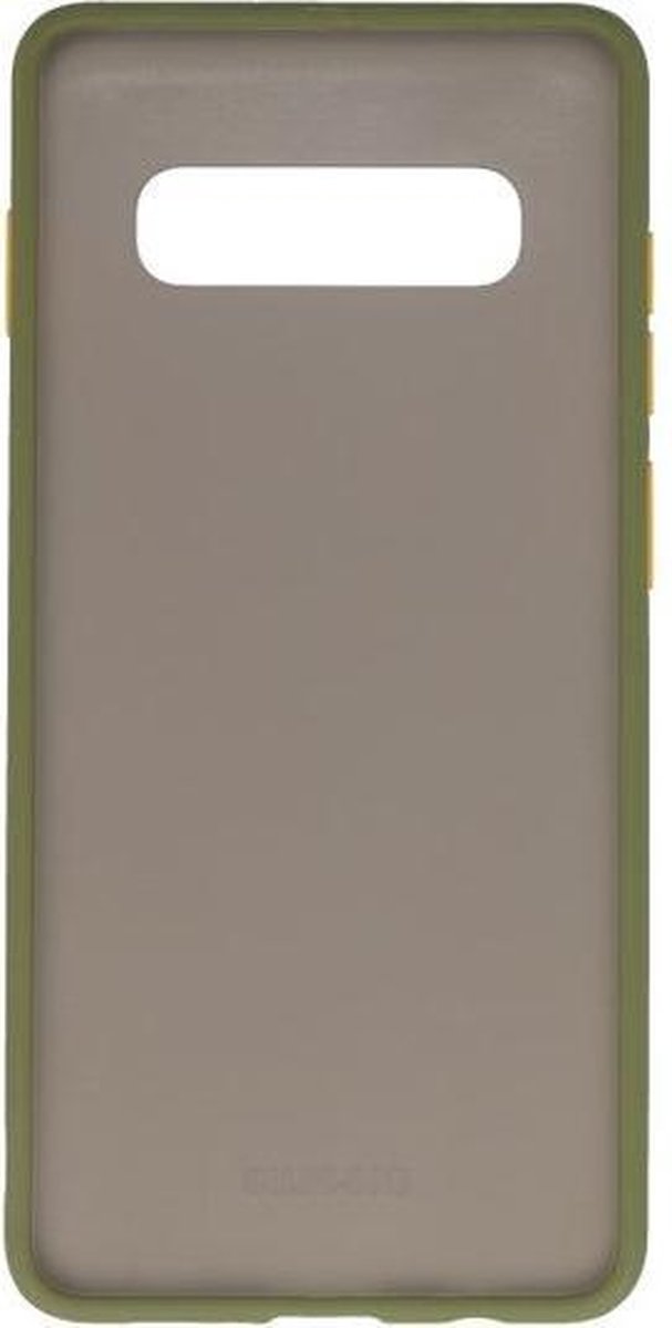 Kleurcombinatie Hard Case voor Samsung Galaxy S10 Groen
