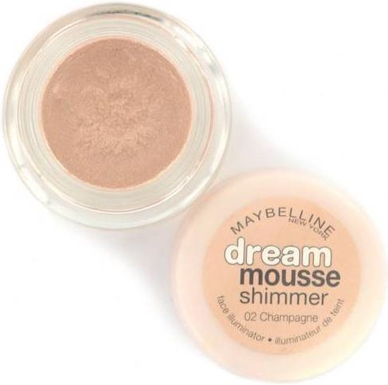 Maybelline Dream Mousse Shimmer Highlighter 02 Champagne