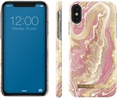 iDeal Of Sweden Backcase Hoesje Golden Blush Marble iPhone XS / X