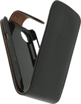 Xccess Leather Flip Case HTC Desire V Black